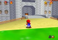 Ecco Super Mario 64 che gira tranquillamente in 640x480... Un vero Miracolo... Ma c'è chi non è contento di questo eccezionale emulatore, prima fra tutti è la Nintendo