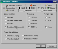 Un'ottima CPU garantisce una perfetta emulazione sonora Amiga