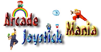 Pagina principale dell'Arcade Joystick Mania