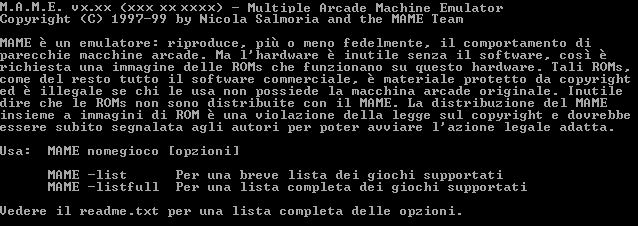 IMAME - Italian MAME