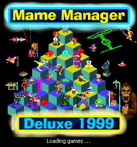 MAME Manager Deluxe Splash Screen